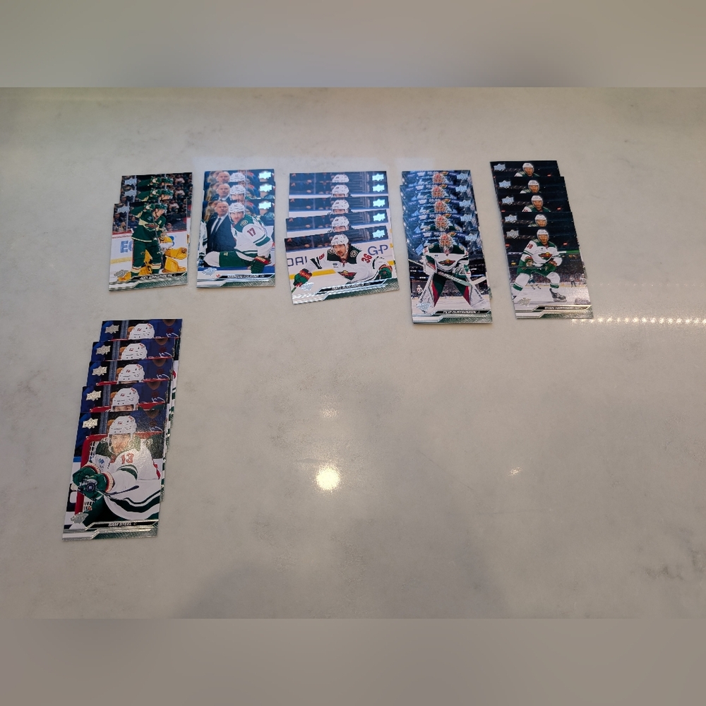 2023-24 Upper Deck Series 2 Hockey Cards Minnesota Wild